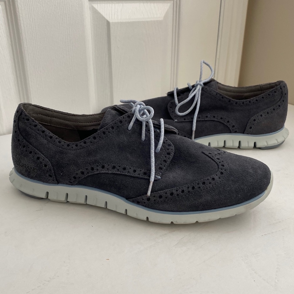 Cole Haan Zerogrand Sneaker Blue Suede 9.5